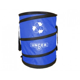 Abfallbehälter "NiftyNabber Bagger", 180 Liter | blau NB30B  | faltbarer Müllbehälter, z.Bsp. für Gartenabfälle
