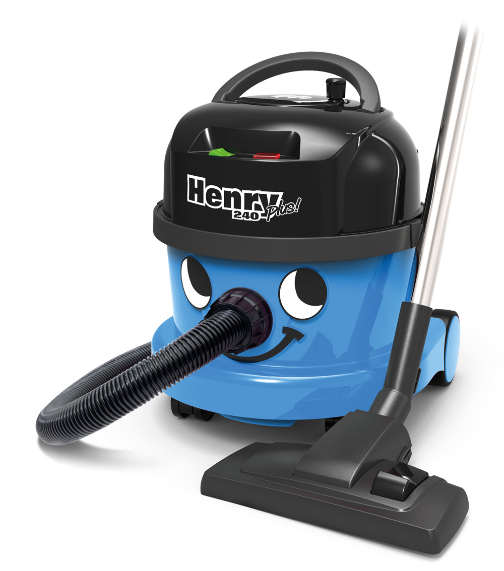 Staubsauger Numatic PPR240-11 Henry 170 plus, inklusive Zubehörset AS1 32 | Farbe blau 