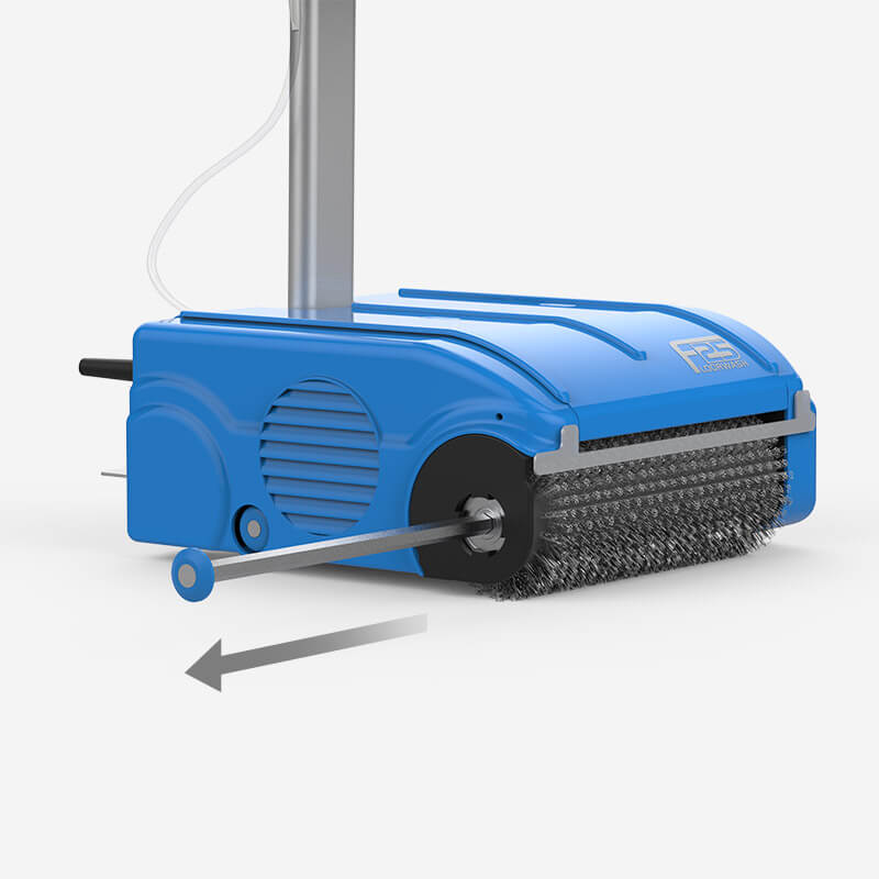 Floorwash Bodenreinigungsmaschine F25 für den Innen - und Außenbereich, schwarz 25cm Floorwash Bodenreinigungsmaschine F25 für den Innen - und Außenbereich, schwarz 25cm