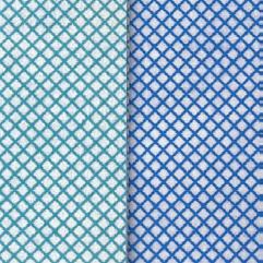 Bodentuch/Scheuertuch Supra 50 x 60 cm, Farben: blau/weiß, grün/weiß | sehr saugfähig, reinigt streifenfrei, fusselfrei, lange haltbar, kochfest 95 °C