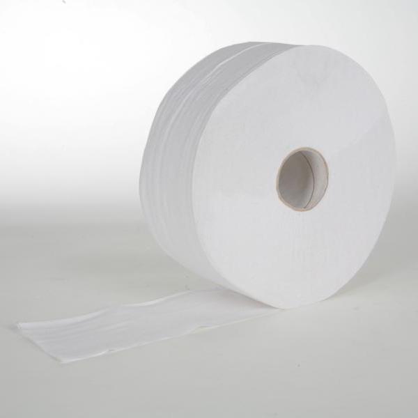 Toilettenpapier Großrolle 2-lagig, T-75 weiß, 300 m, perforiert, "Multi-Rolle", 1670 Blatt/Rolle | 6 Rollen/Sack | passend für Spender: 70153, 70138