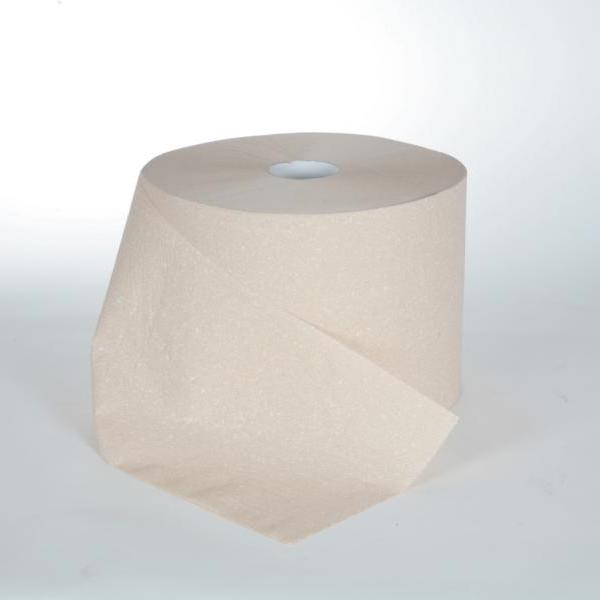 Papierhandtücher Putztuchrolle Außenabrollung 2-lagig, E-Tissue beige, perforiert 1000 Blatt/Rolle | 2 Rollen |