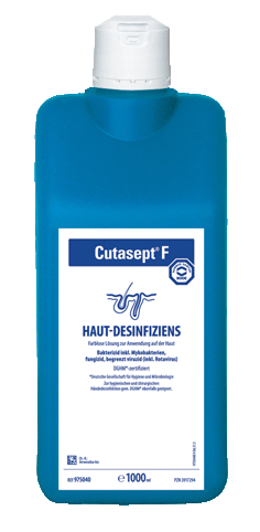Cutasept® F | 1 Liter  | Hautantiseptikum für Stations- und Praxisbereiche