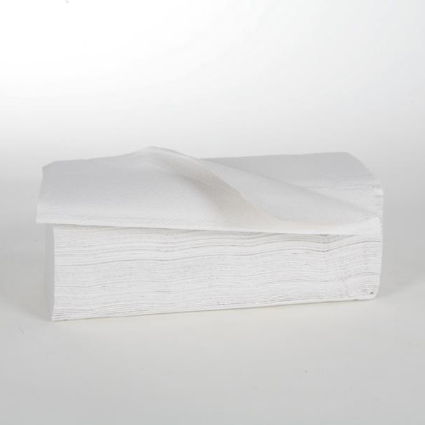 1 Karton Satino Papierhandtücher 2-lagig | 25 x 23 cm | naturweiß