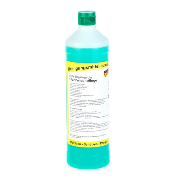 Erste Erzgebirgische Glanzwischpflege | 1 Liter Rundflasche  | polymerhaltige Wischpflege mit Langzeitduft