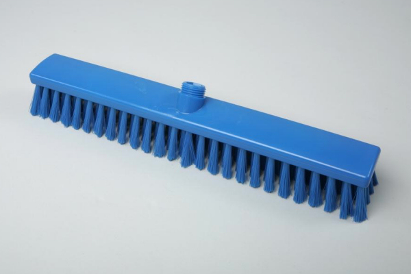 Hygiene - Besen 50 cm blau | Außengewinde mit Innensechskant | Temperaturbeständigkeit: -20°C bis +134°C