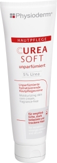 CUREA SOFT (Typ O/W) unparfümiert | 100 ml  | Hydratisierende Hautpflegecreme für stark belastete und trockene Haut