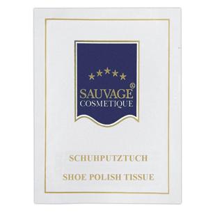 Sauvage Cosmetique Schuhglanztuch im Sachet | 500 Stück