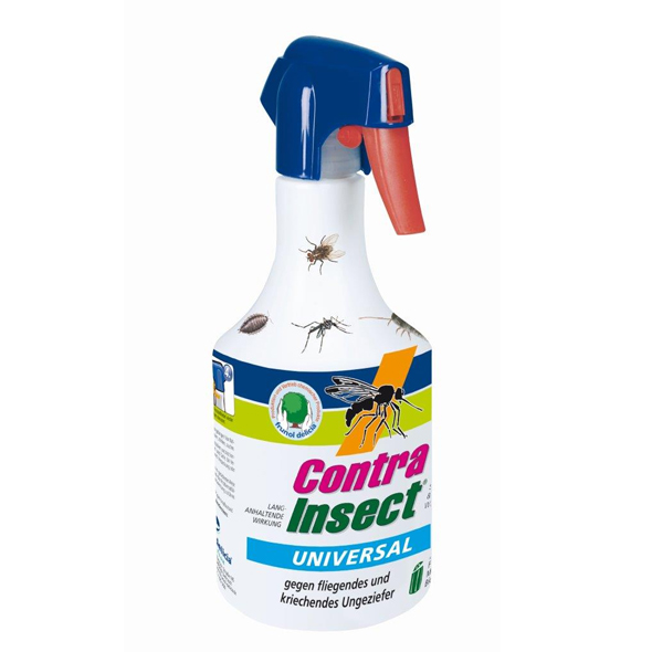 Contra-Insect® Universal | 500 ml | Sprühflasche, Insektenbekämpfungsmittel | BIOZIDE SICHER VERWENDEN