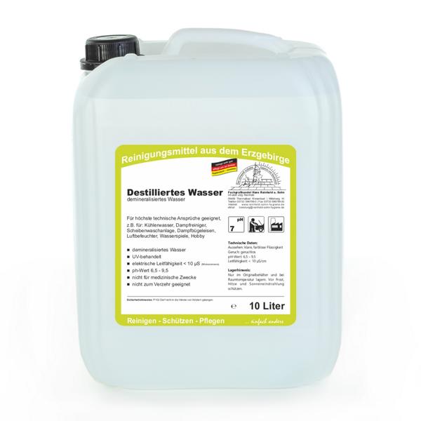 Destilliertes Wasser | 10 Liter