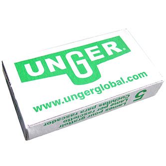 Unger® Glasschaberklinge 4 cm (Bügelklingen) | 5 Stück SRB20 | passend für Glasschaber A68828 Unger® Glasschaberklinge 4 cm (Bügelklingen) | 5 Stück SRB20 | passend für Glasschaber A68828