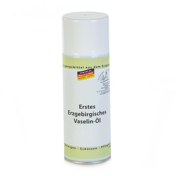 Erstes Erzgebirgisches Vaselin-Öl | 400 ml | gebrauchsfertiges Schmier- und Schutzmittel-Spray